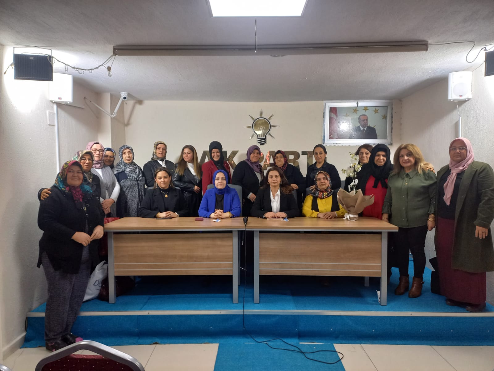 MHP Dörtyol Kadın Kolları Yönetiminden AK Parti Dörtyol İlçe Kadın Kollarına Ziyaret